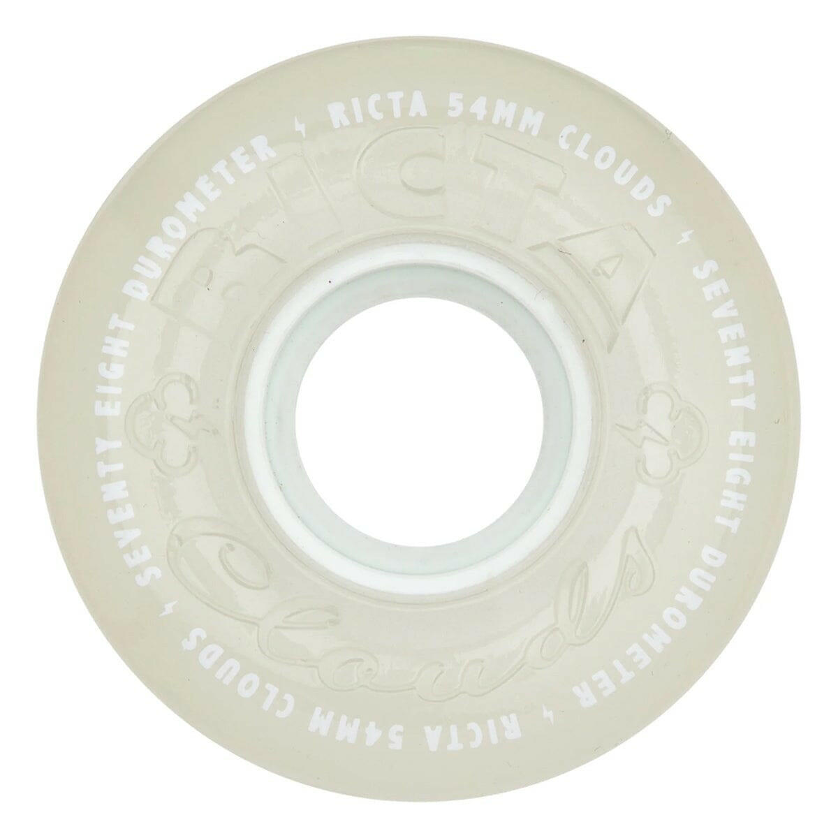 Ricta - Clouds Glow In The Dark 54MM 78A Skateboard Wheels.