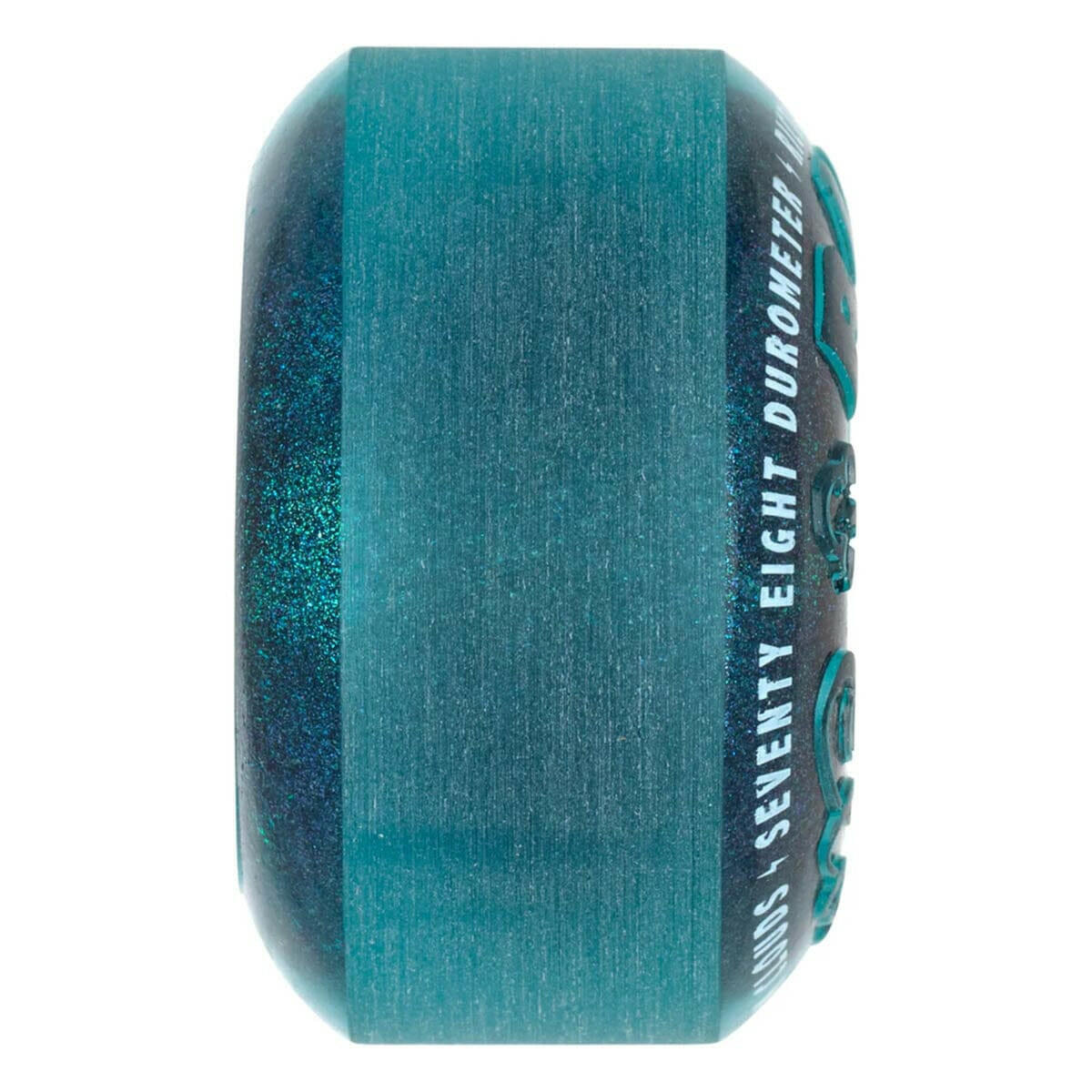 Ricta - Clouds Iridescent Blue 57MM 78A Skateboard Wheels.