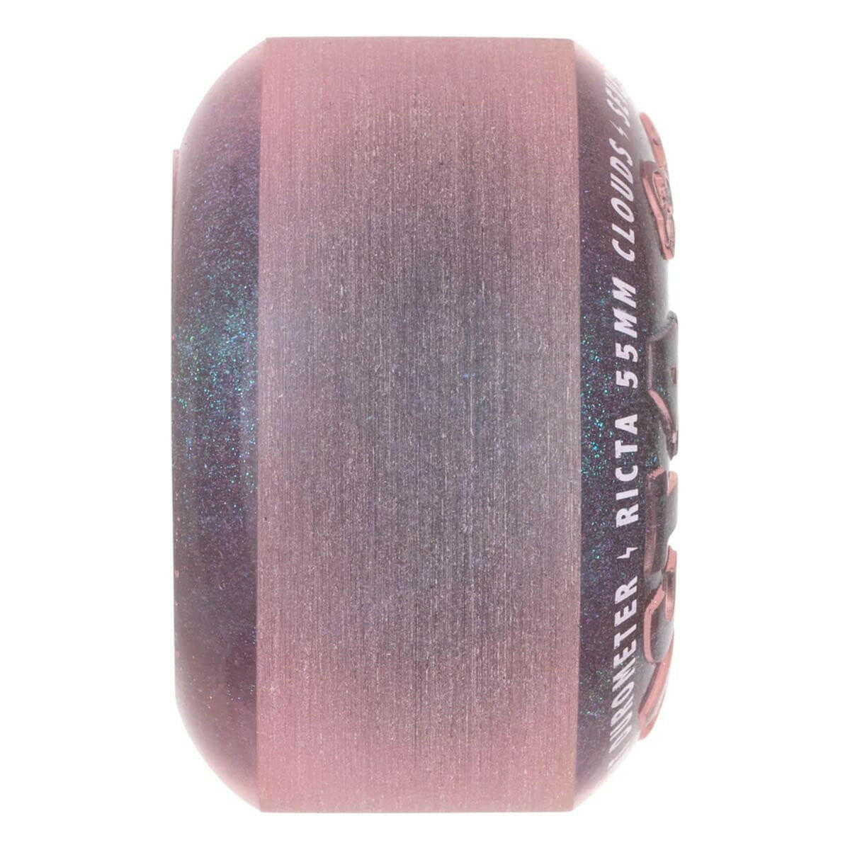 Ricta - Clouds Iridescent Pink 55MM 78A Skateboard Wheels.