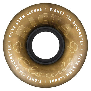 Ricta - Clouds Metallic Gold 55MM 86A Skateboard Wheels.