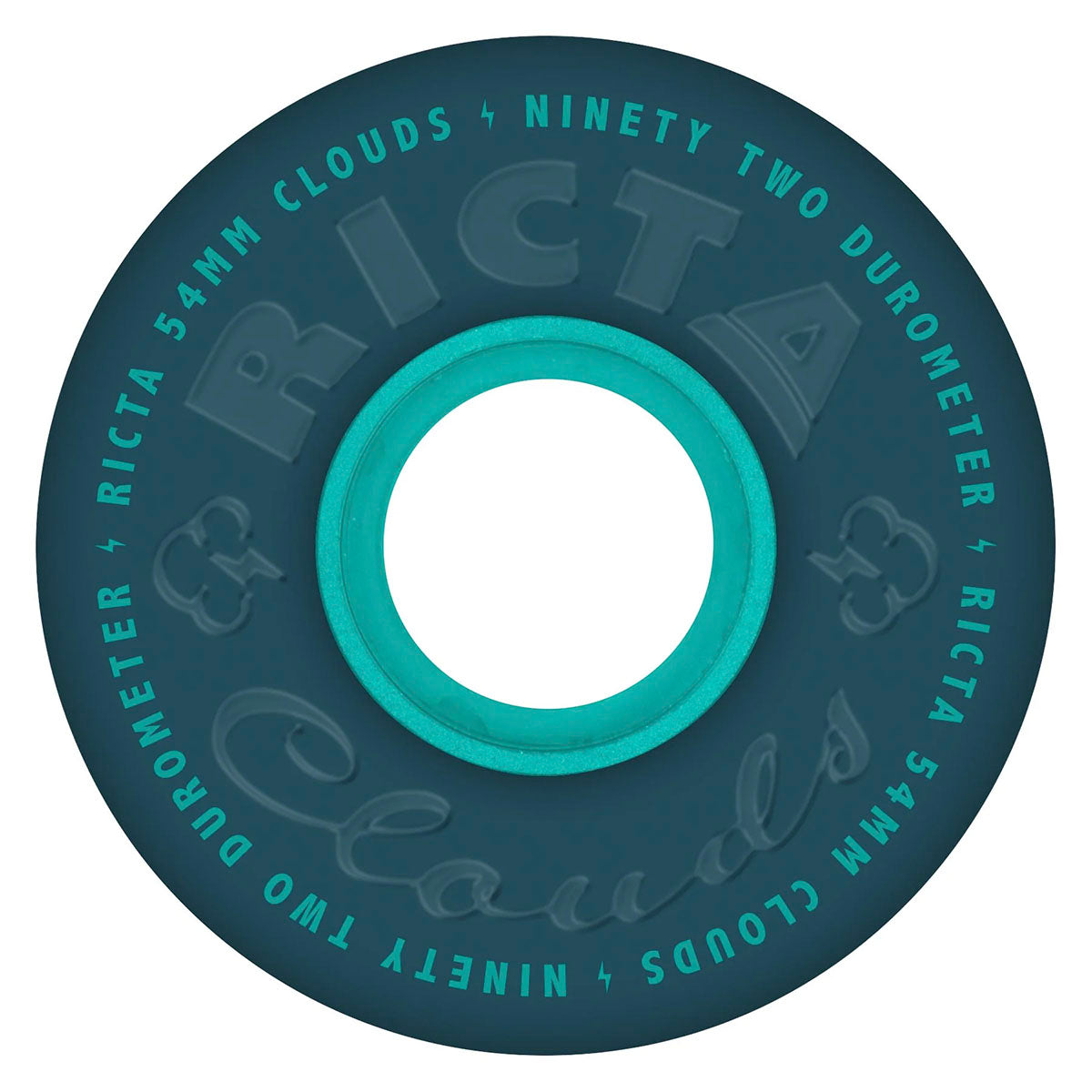 Ricta Clouds Navy 54MM 92A Skateboard Wheels