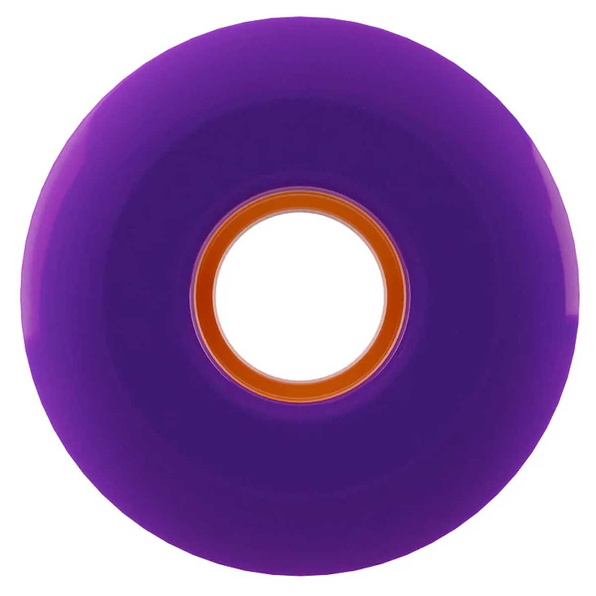 Ricta Clouds Purple/Orange 57MM 92A Skateboard Wheels Side