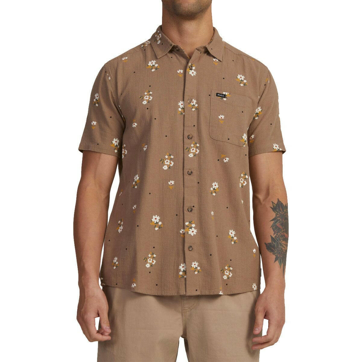 RVCA - Happy Dayzie Shirt Timber.