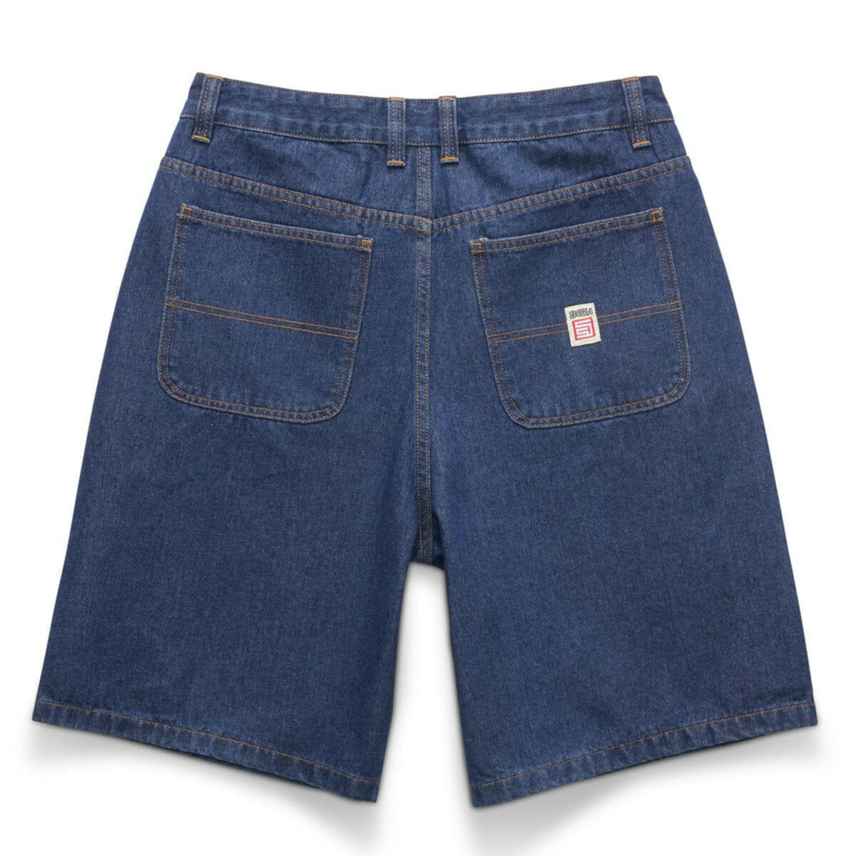 S/Double - Denim Standard Shorts Blue Denim.