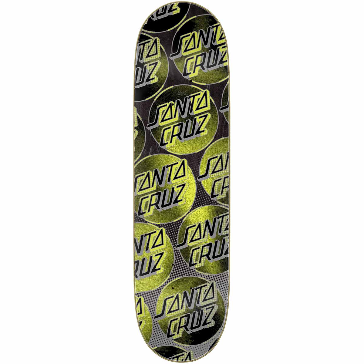Santa Cruz Acid Cloud 8.5 Skateboard Deck Top