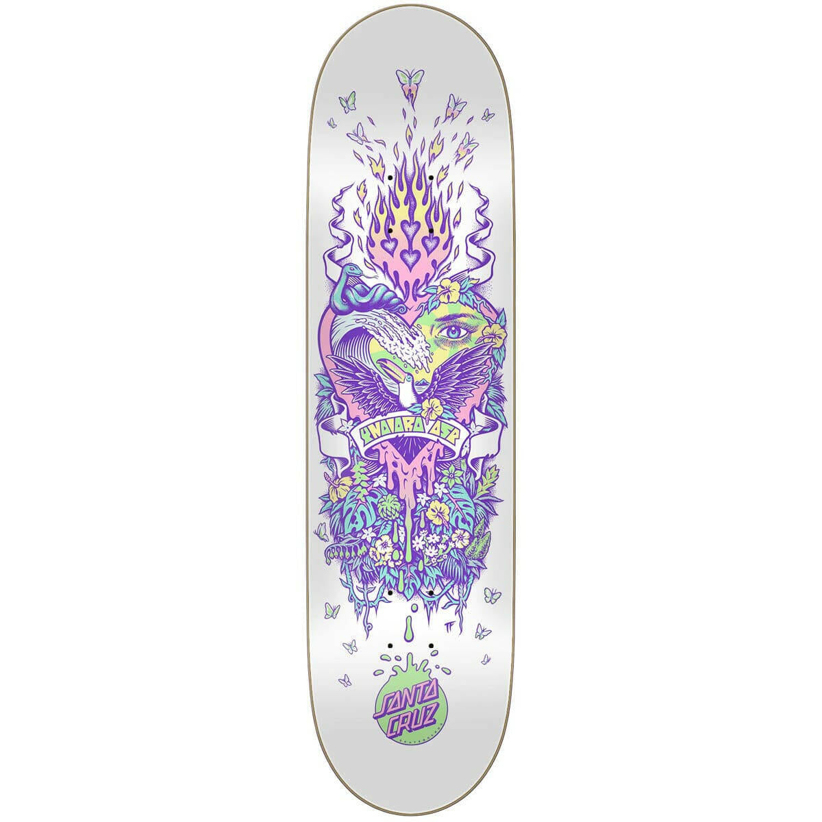 Santa Cruz - Yndiara Asp Paradise Twin 8.0 Skateboard Deck.