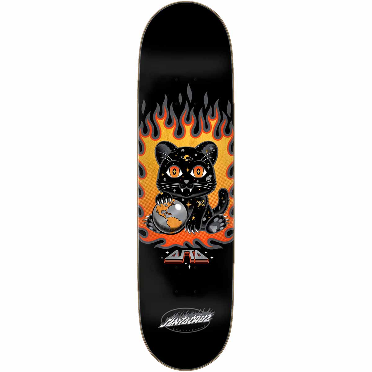 Santa Cruz Tom Asta Space Kitten Twin 8.2 Skateboard Deck