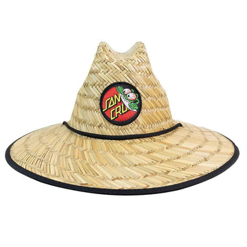 Santa Cruz - Beware Dot Youth Straw Hat.