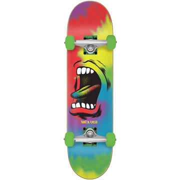 Santa Cruz Big Mouth Tie Dye 8.0 Complete Skateboard