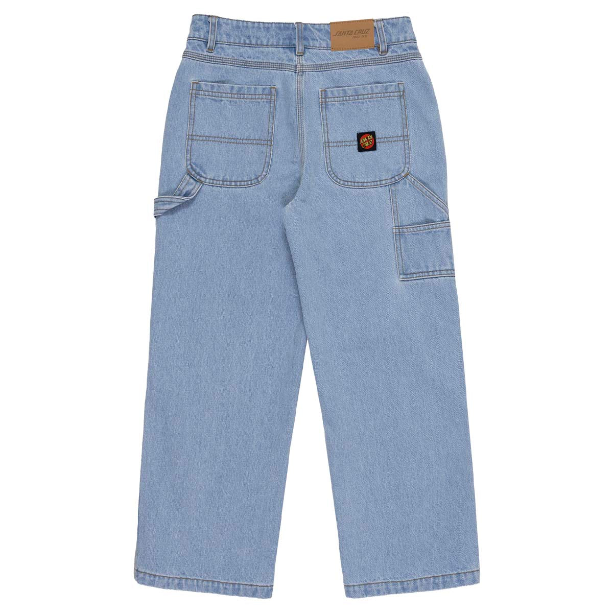 Santa Cruz - Classic Carpenter Youth Jeans Light Waashed Indigo.