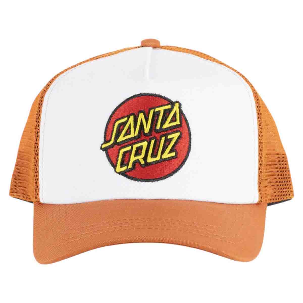 Santa Cruz Classic Dot Youth Trucker Ginger