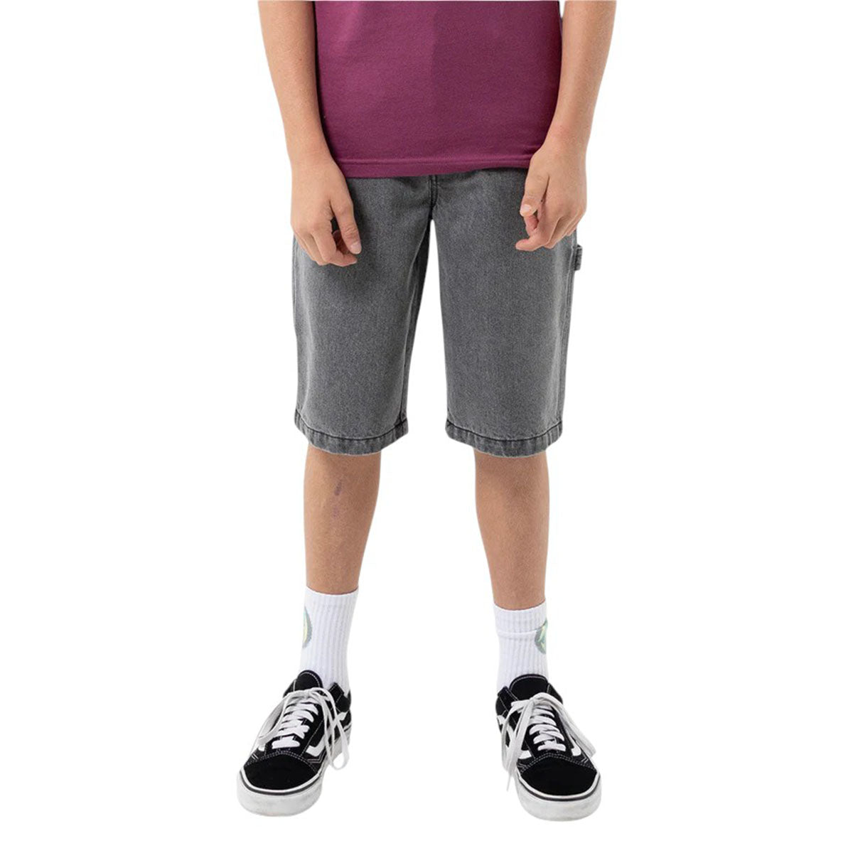 Santa Cruz - Classic Dot Youth Carpenter Shorts Carbon.