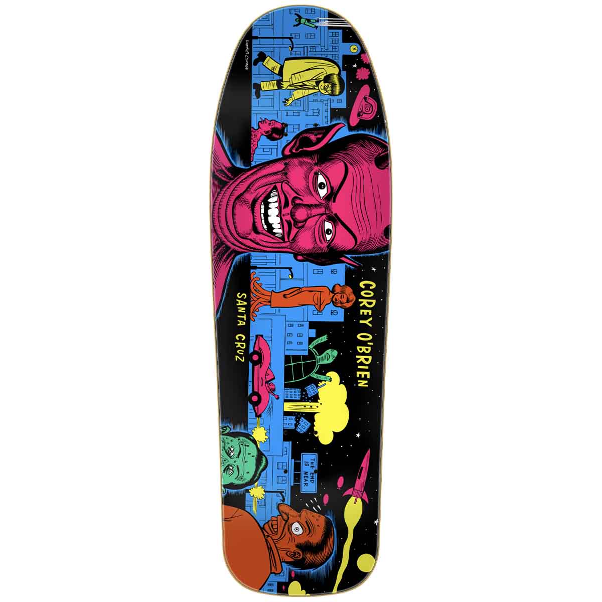 Santa Cruz Corey O'Brien スケボーデッキ Santa Cruz Corey O'Brien Mutant City 9.75 Deck | Australia