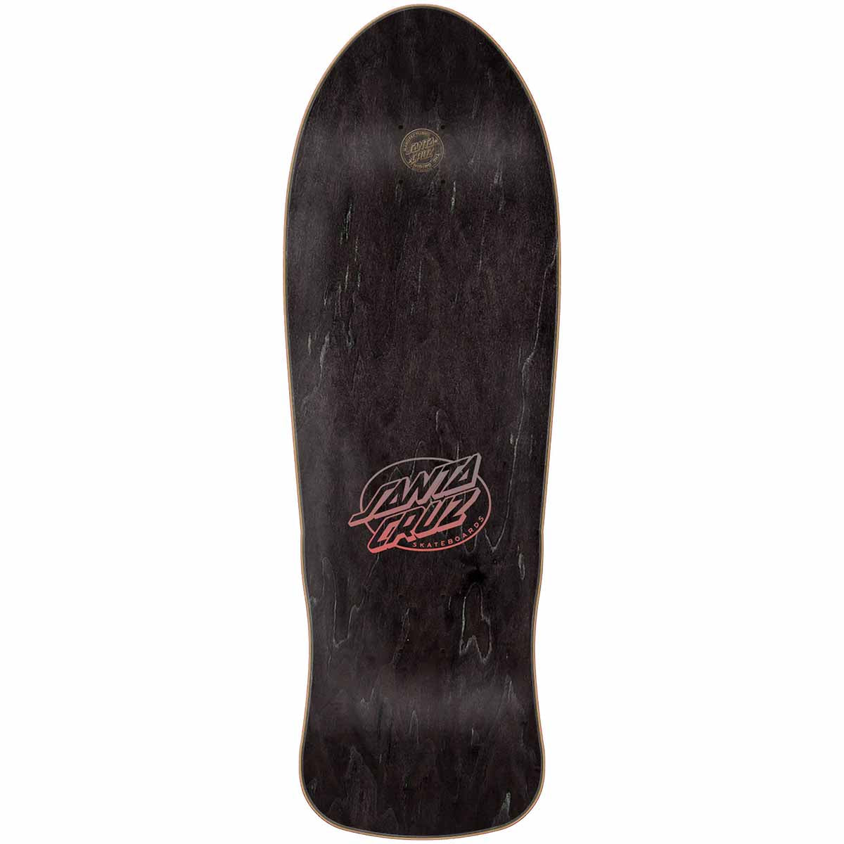 Santa Cruz Corey O'Brien Reaper Silver 9.85 Reissue Skateboard Deck Top