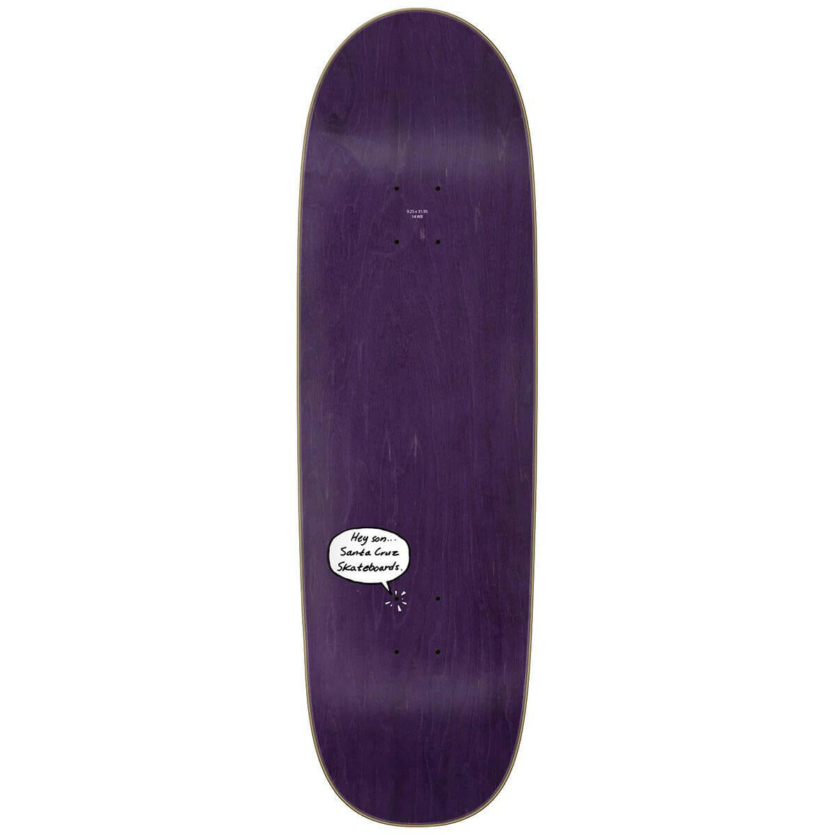 Santa Cruz - Eric Dressen Laugh It Up 9.25 Skateboard Deck.