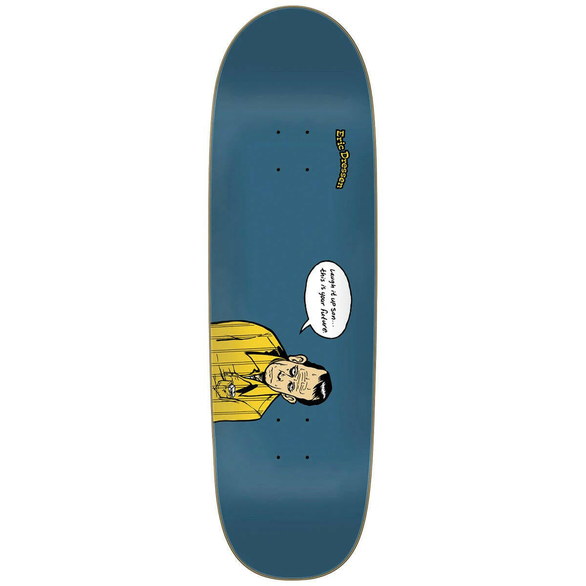 Santa Cruz - Eric Dressen Laugh It Up 9.25 Skateboard Deck.