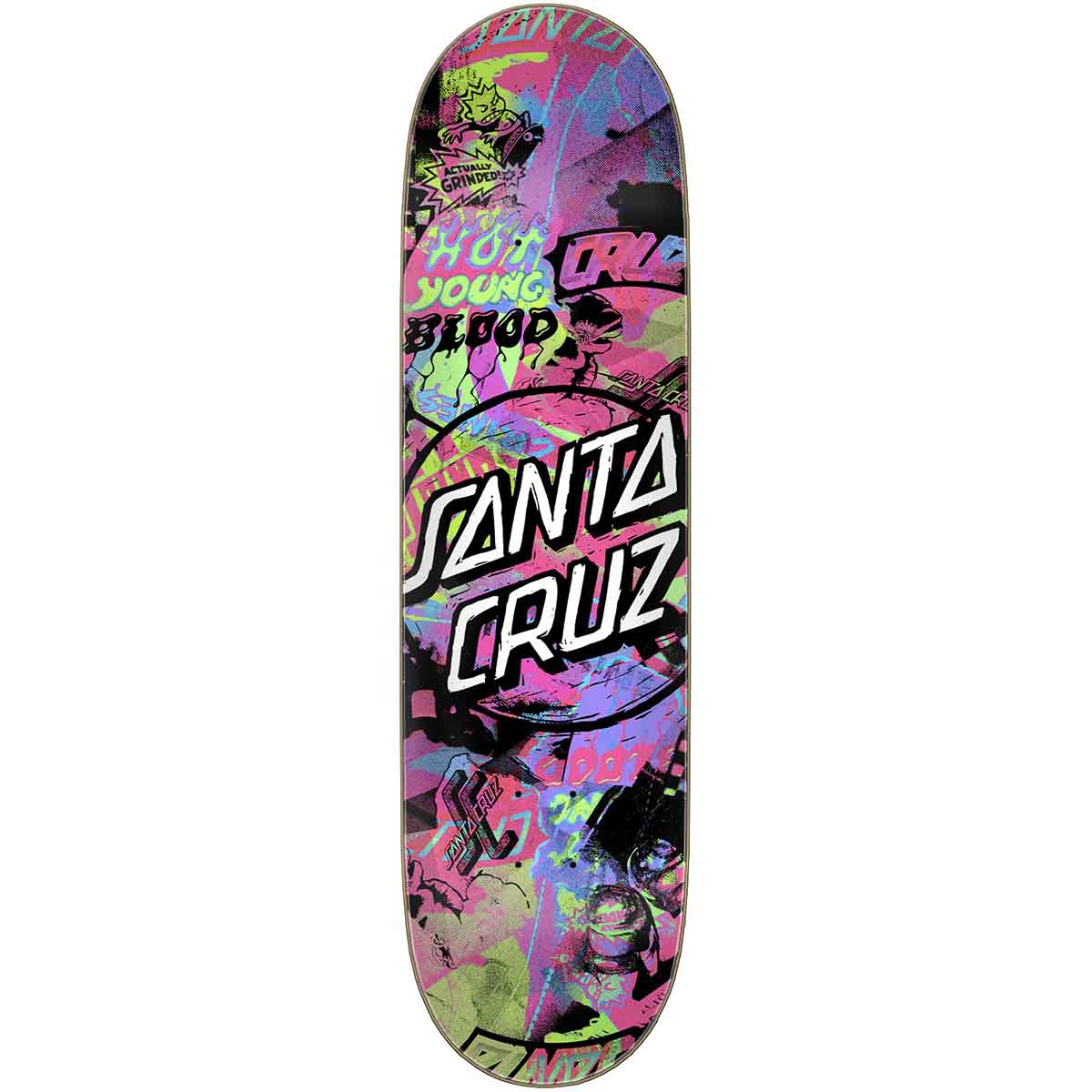 Santa Cruz Cut Collage 8.5 Skateboard Deck