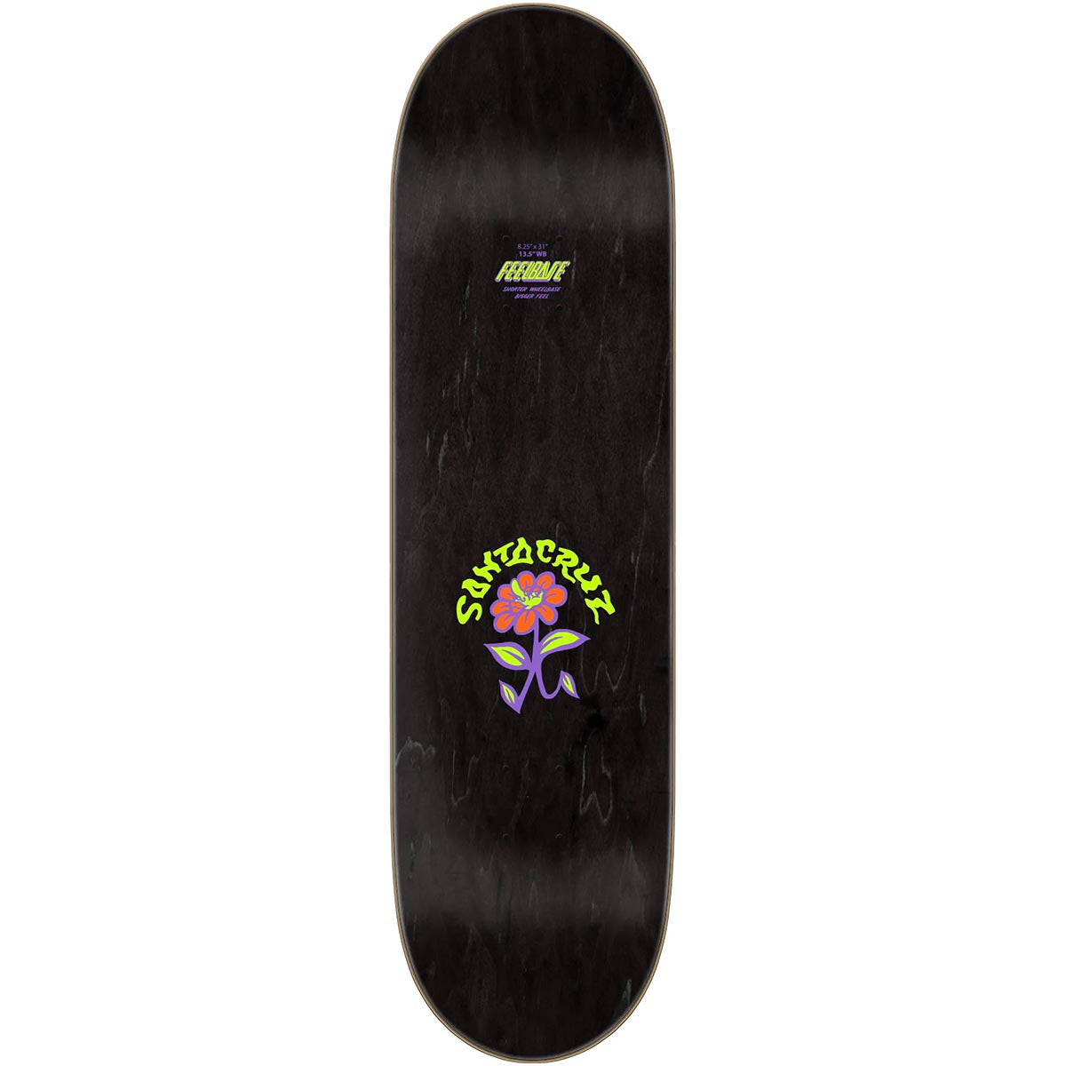 Santa Cruz Fabiana Delfino Ego Prismatic FeelBase 8.25 Skateboard Deck