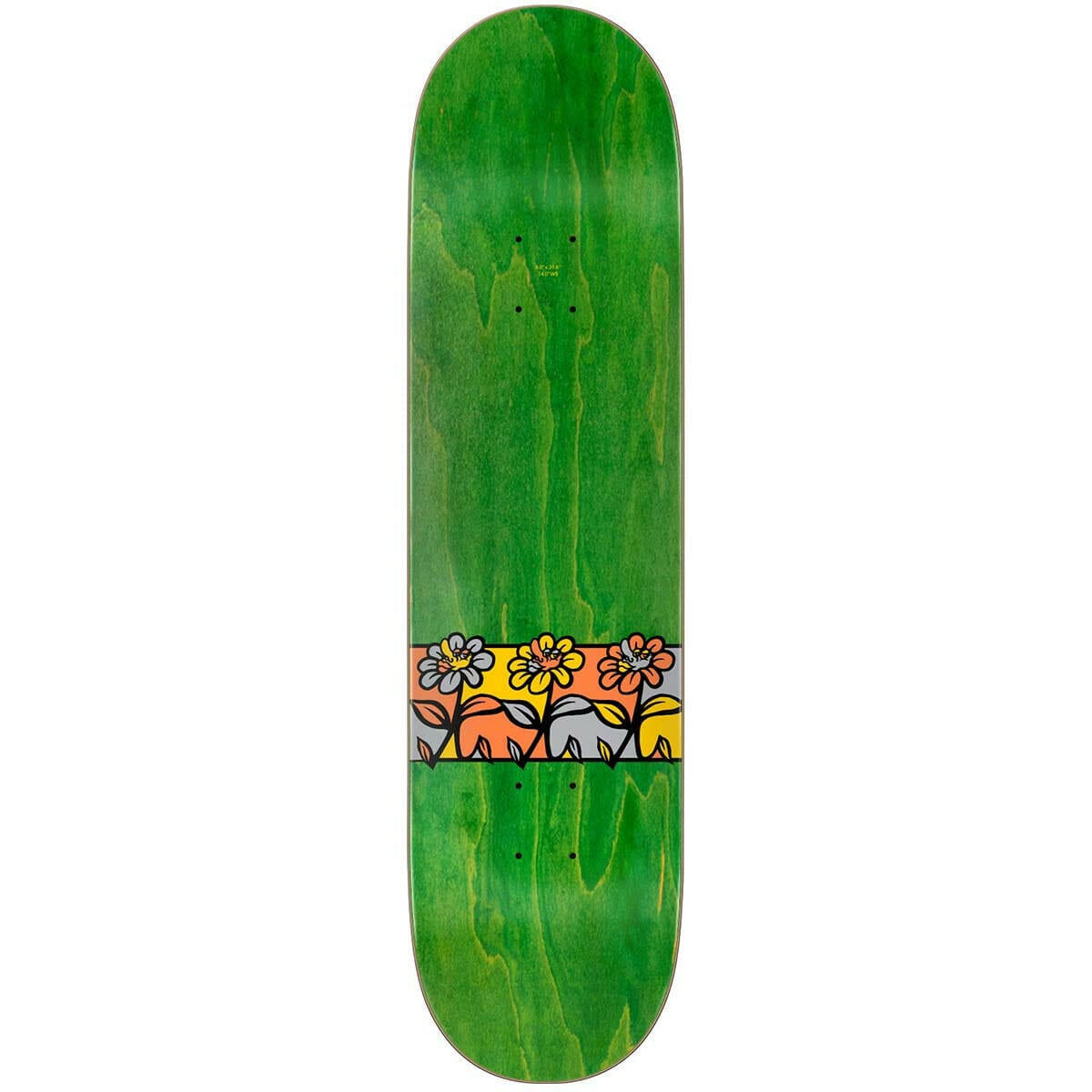 Santa Cruz - Fabiana Delfino Flower Crew 8.0 Skateboard Deck.
