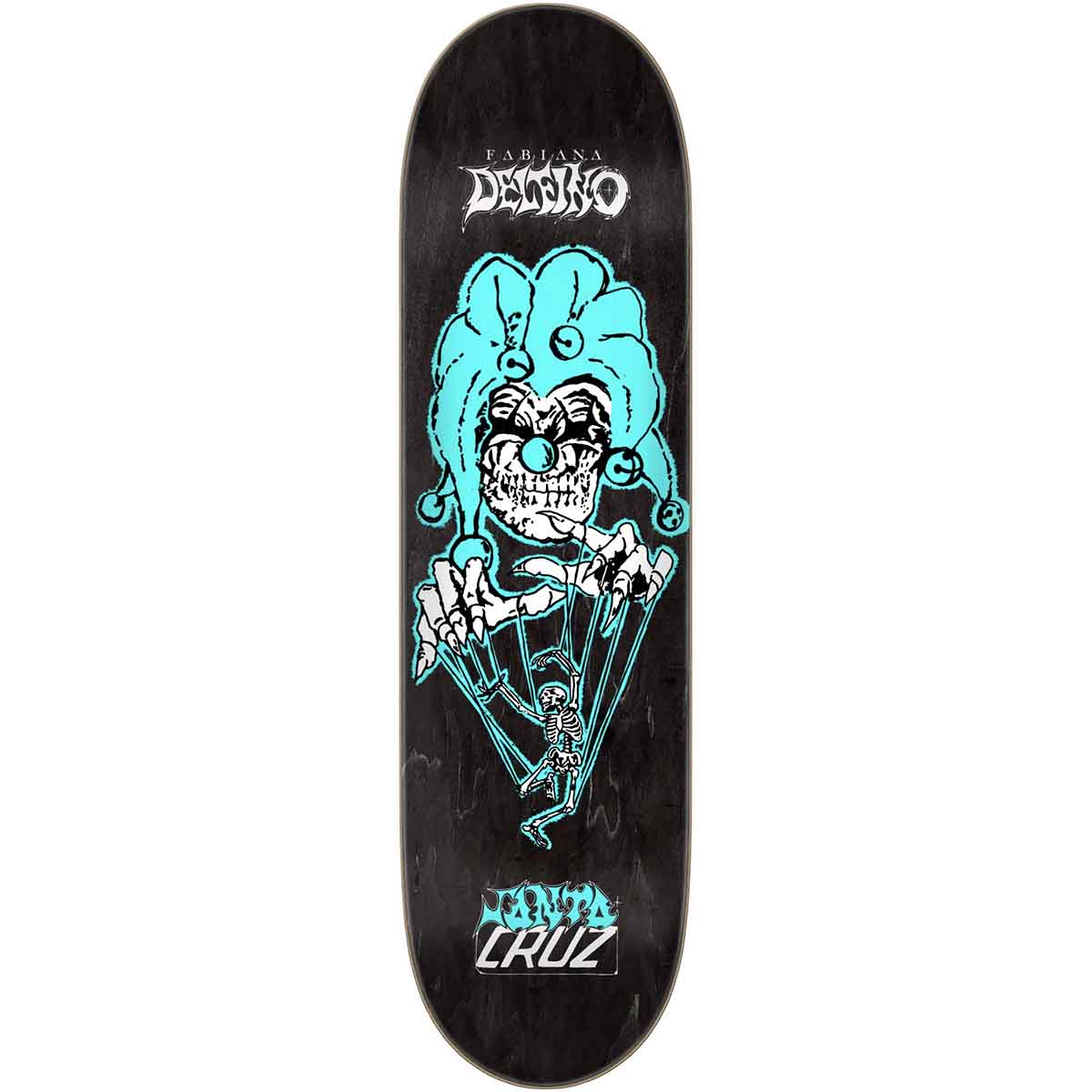 Santa Cruz Fabiana Delfino Puppet Master FeelBase 8.25 Skateboard Deck