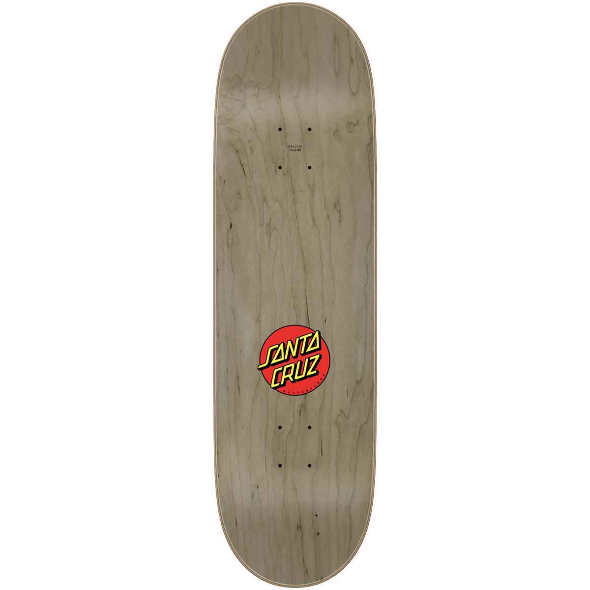 Santa Cruz Dot Guy 8.8 Skateboard Deck Top