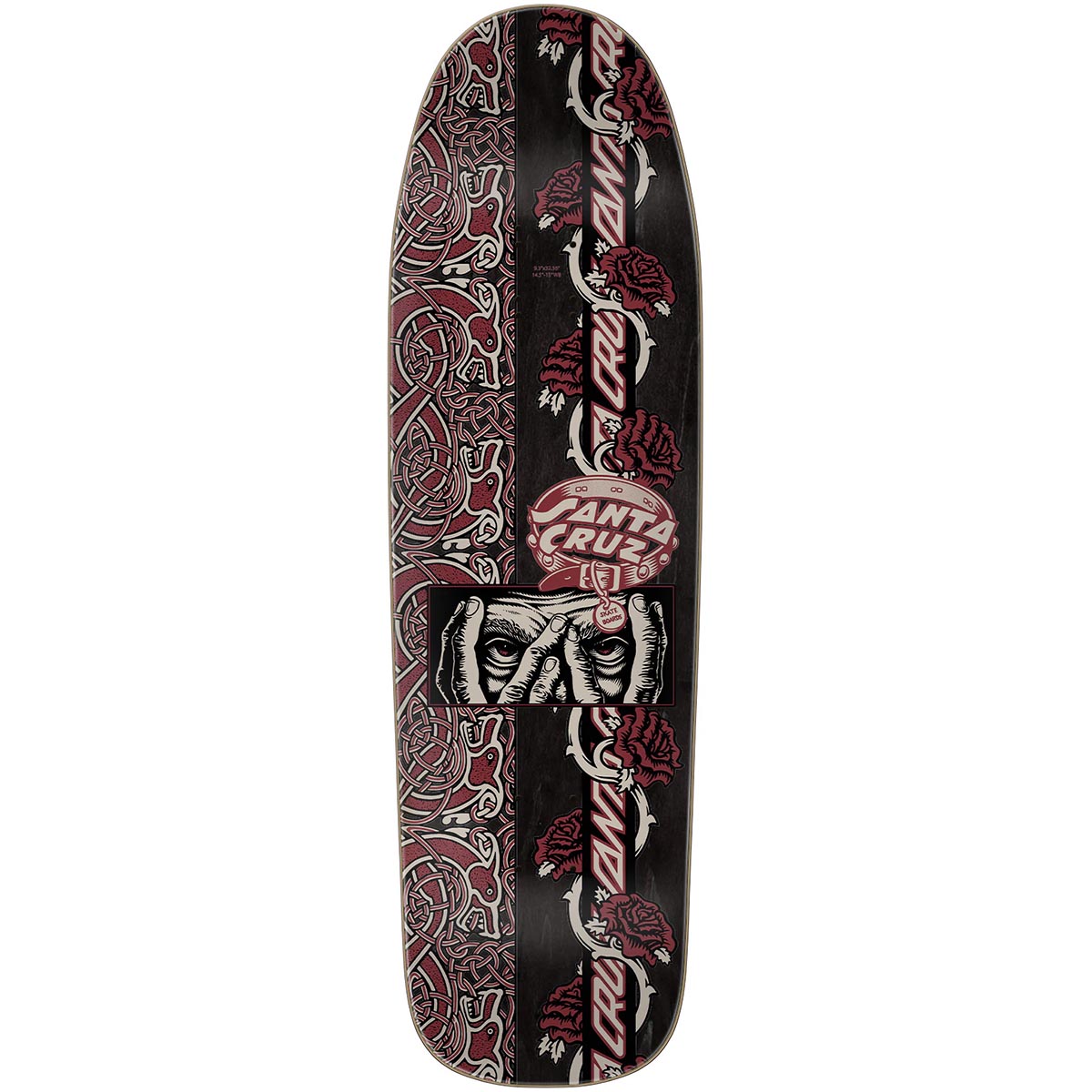 Santa Cruz Eric Dressen Evo Shaped 9.3 Skateboard Deck
