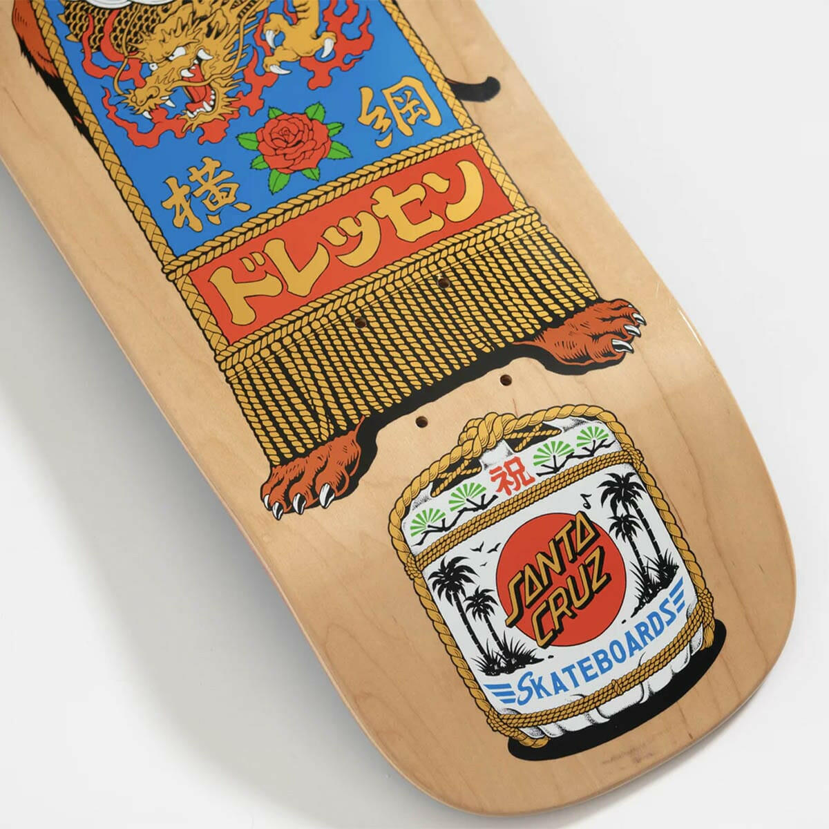 Santa Cruz - Eric Dressen Sumo Dog 9.3 Skateboard Deck.
