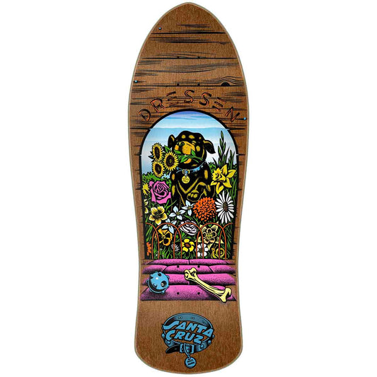 Santa Cruz Eric Dressen Pup 9.5 Reissue Skateboard Deck