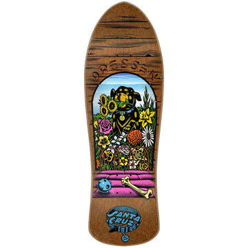 Santa Cruz Eric Dressen Pup 9.5 Reissue Skateboard Deck