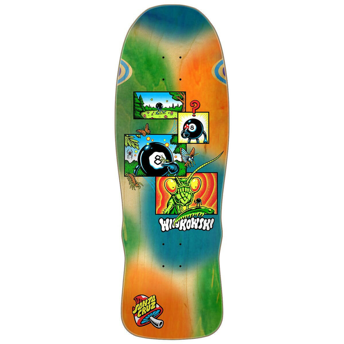 Santa Cruz - Erick Winkowski 8Ballr Comic 10.35 Skateboard Deck.