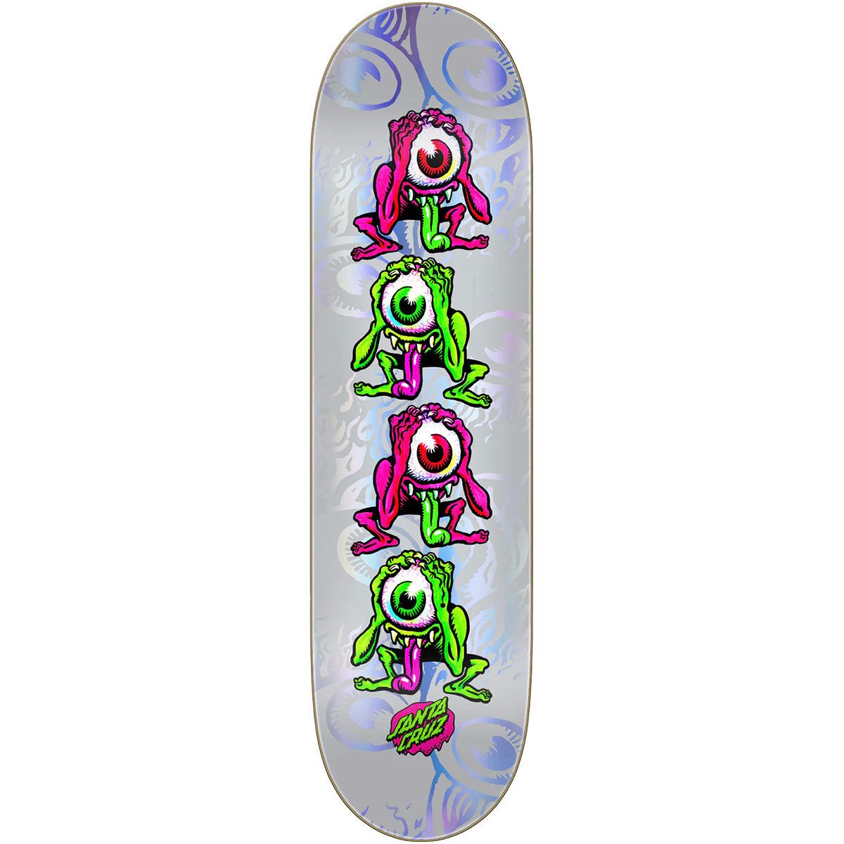 Santa Cruz Eyegore Prismatic FeelBase 8.0 Skateboard Deck
