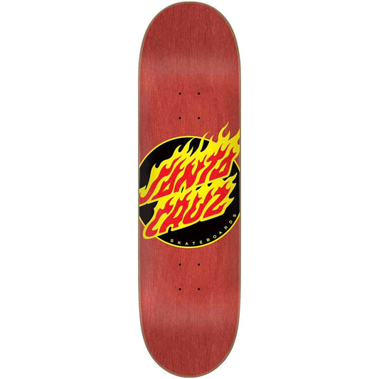 Santa Cruz Flame Dot 7.25 Skateboard Deck
