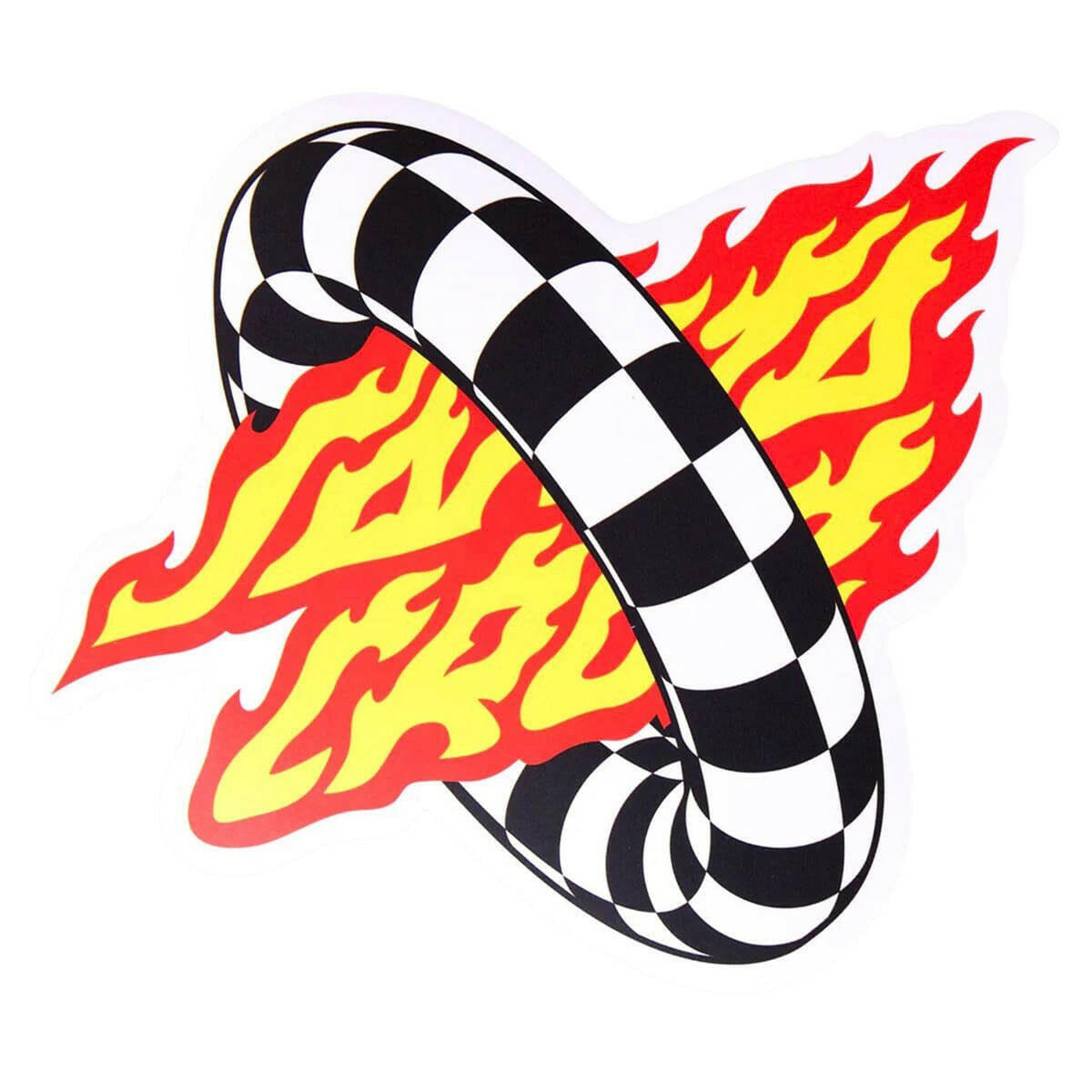 Santa Cruz - Goal Flame 3" Sticker.