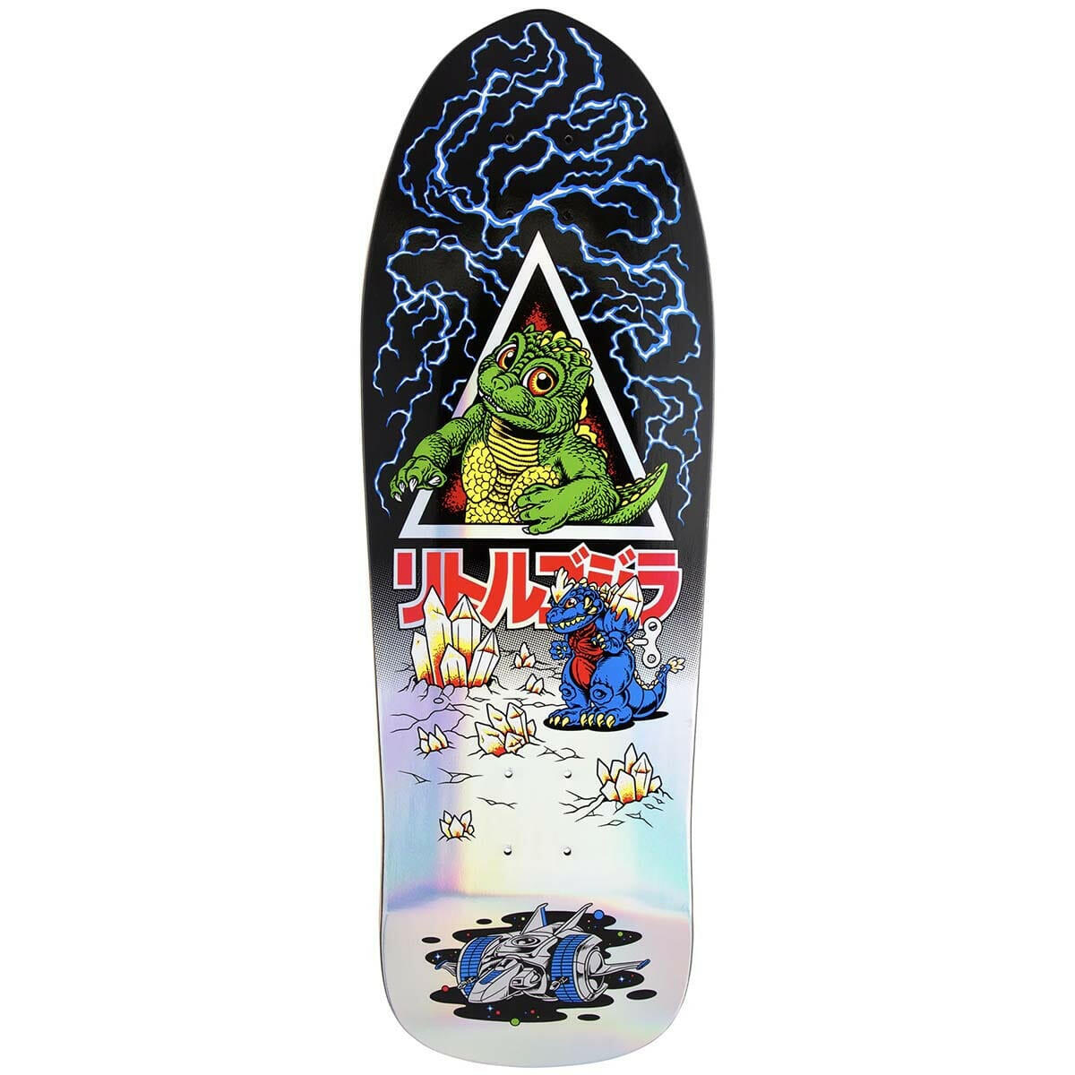 Santa Cruz - Godzilla Jr. Natas  9.89 Skateboard Deck.