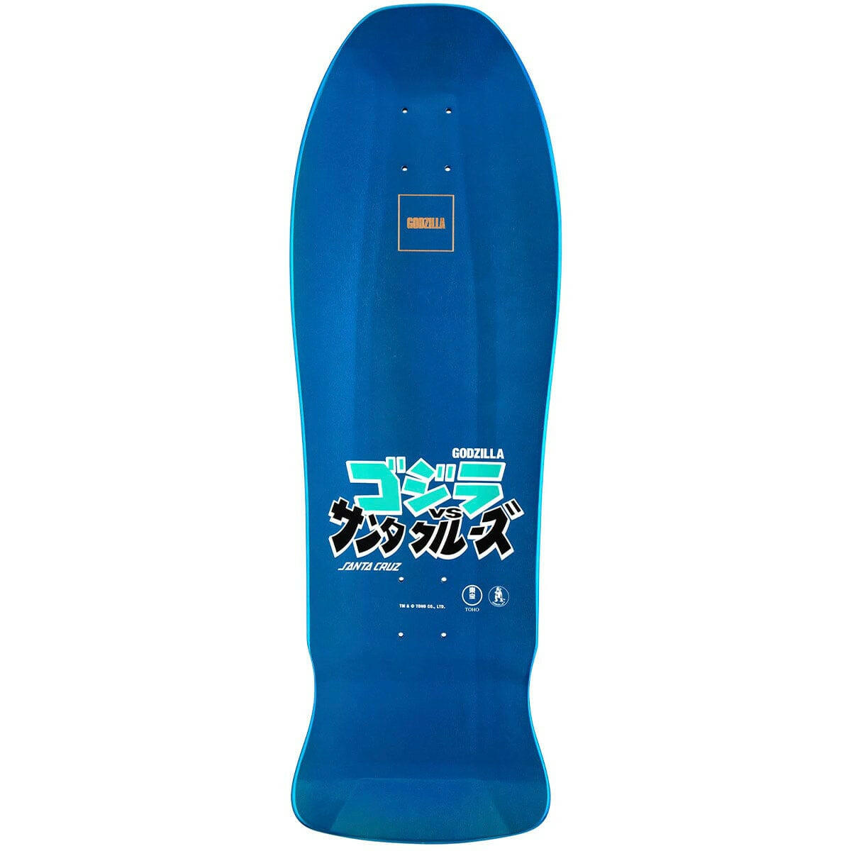 Santa Cruz - Godzilla Kaiju Roskopp 10.125 Skateboard Deck.