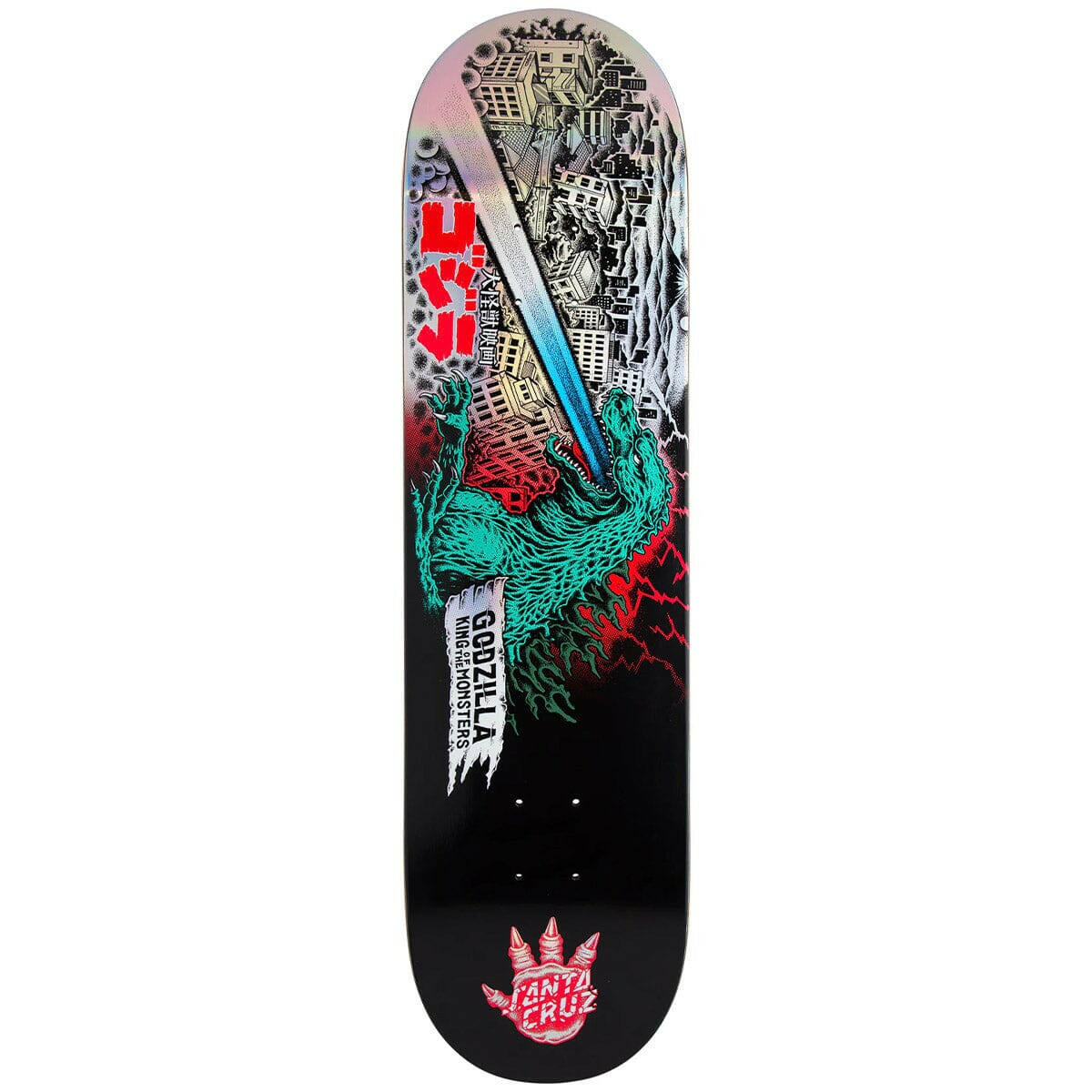 Santa Cruz - Godzilla O'Brien Reaper 8.25 Skateboard Deck.