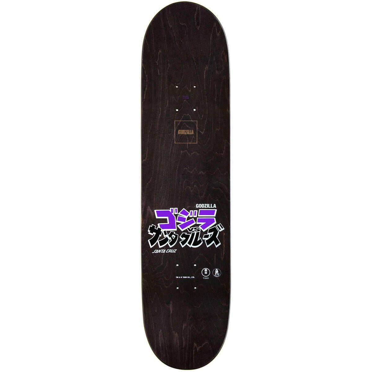 Santa Cruz - Godzilla Shin Knox Firepit 8.5 Skateboard Deck.