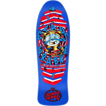 Santa Cruz - Claus Grabke All Around 9.89 Reissue Skateboard Deck.