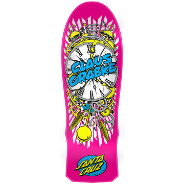 Santa Cruz Claus Grabke Exploding Clock 10.04 Reissue Skateboard Deck