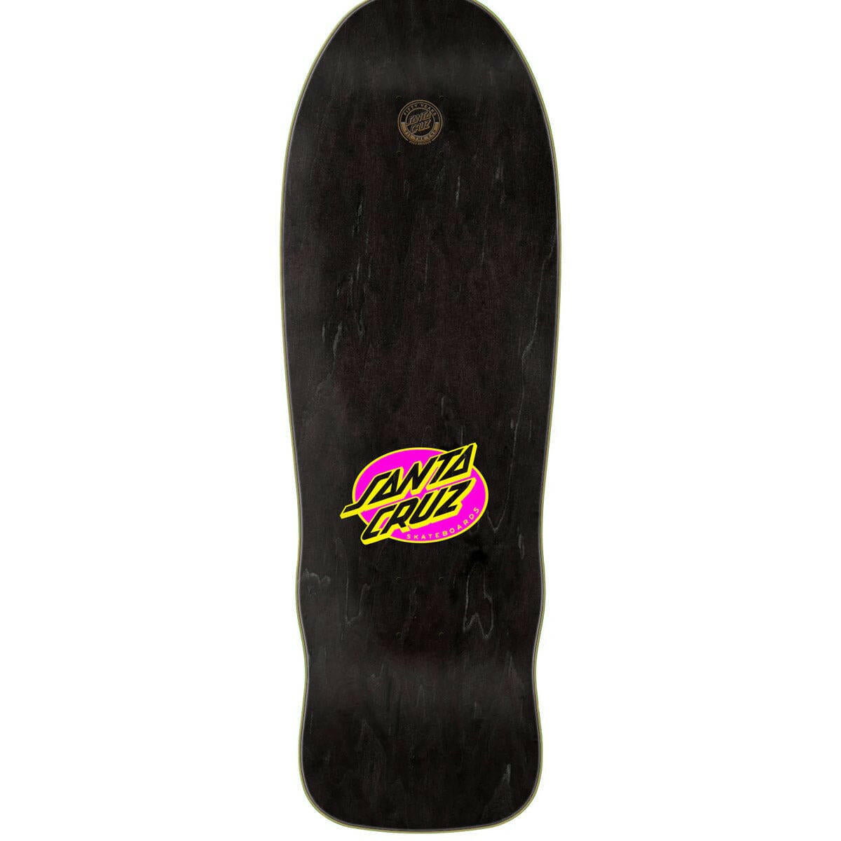 Santa Cruz - Claus Grabke Melting Clocks 9.7 Reissue Skateboard Deck.