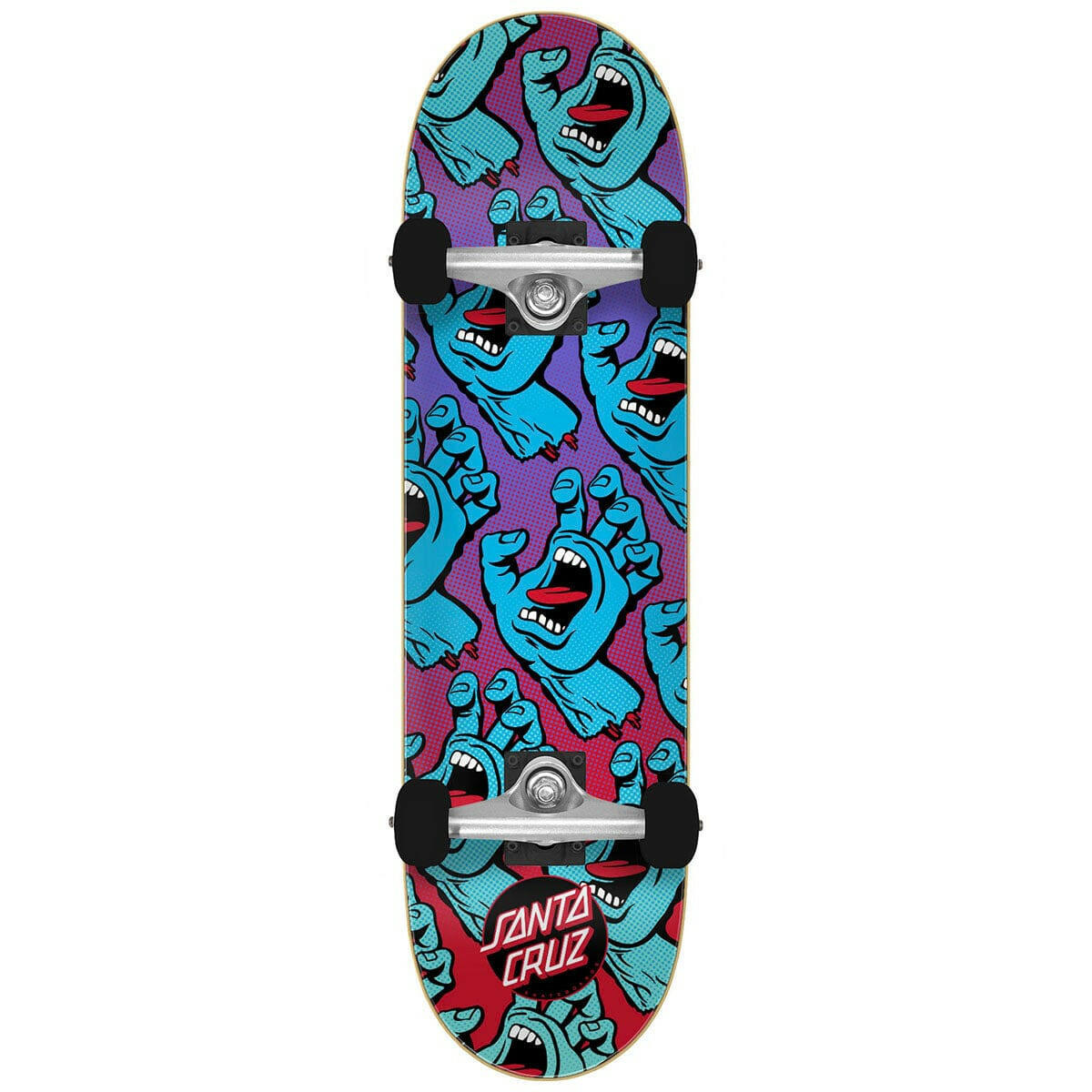 Santa Cruz - Gradient Hands Micro 7.5 Complete Skateboard.