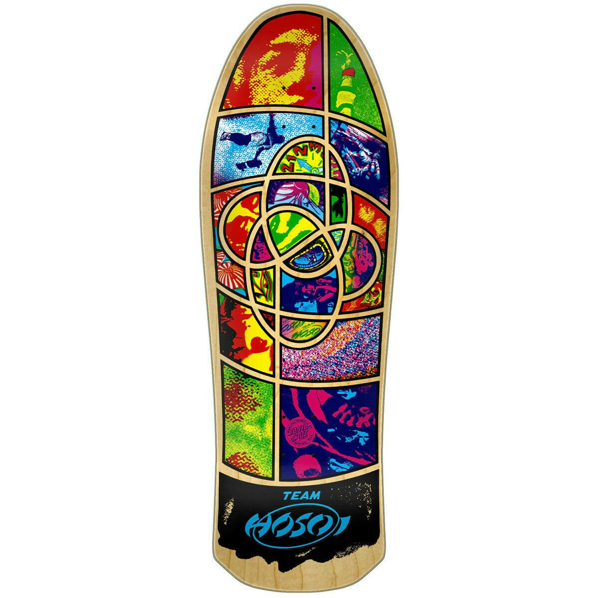 Santa Cruz - Christian Hosoi Irie Eye 9.95 Reissue Skateboard Deck.