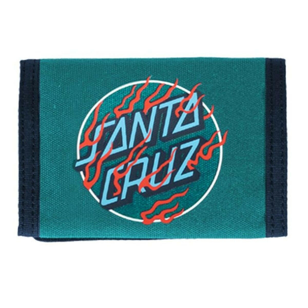 Santa Cruz - Inferno Dot Wallet Teal.