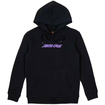 Santa Cruz - OS Inferno Strip Hand Youth Hoodie Black.