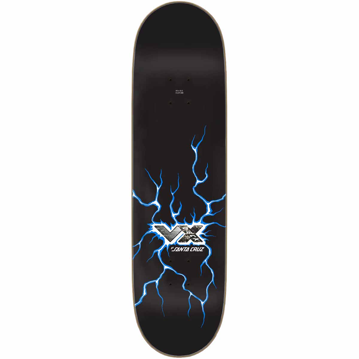 Santa Cruz Jake Wooten Calamity VX 8.5 Skateboard Deck Top