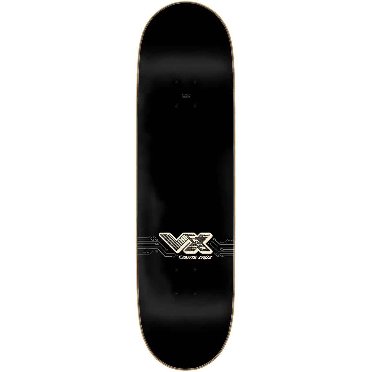 Santa Cruz Jake Wooten Cyber VX 8.5 Skateboard Deck Top
