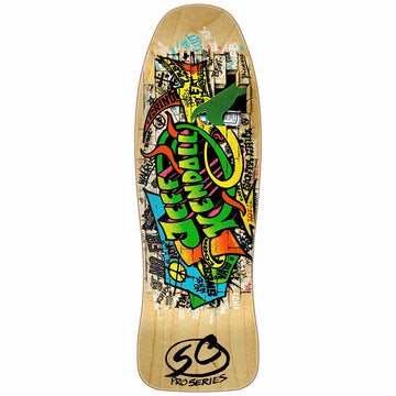 Santa Cruz Jeff Kendall Graffiti 9.69 Reissue Skateboard Deck