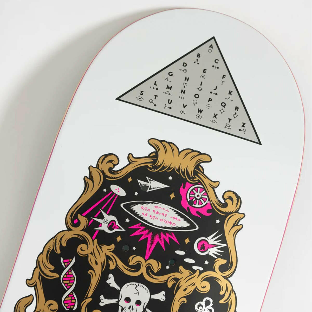 Santa Cruz - Jereme Knibbs Cryptic 8.5 Skateboard Deck.