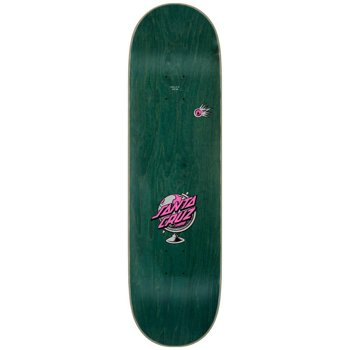 Santa Cruz - Jereme Knibbs Cryptic 8.5 Skateboard Deck.
