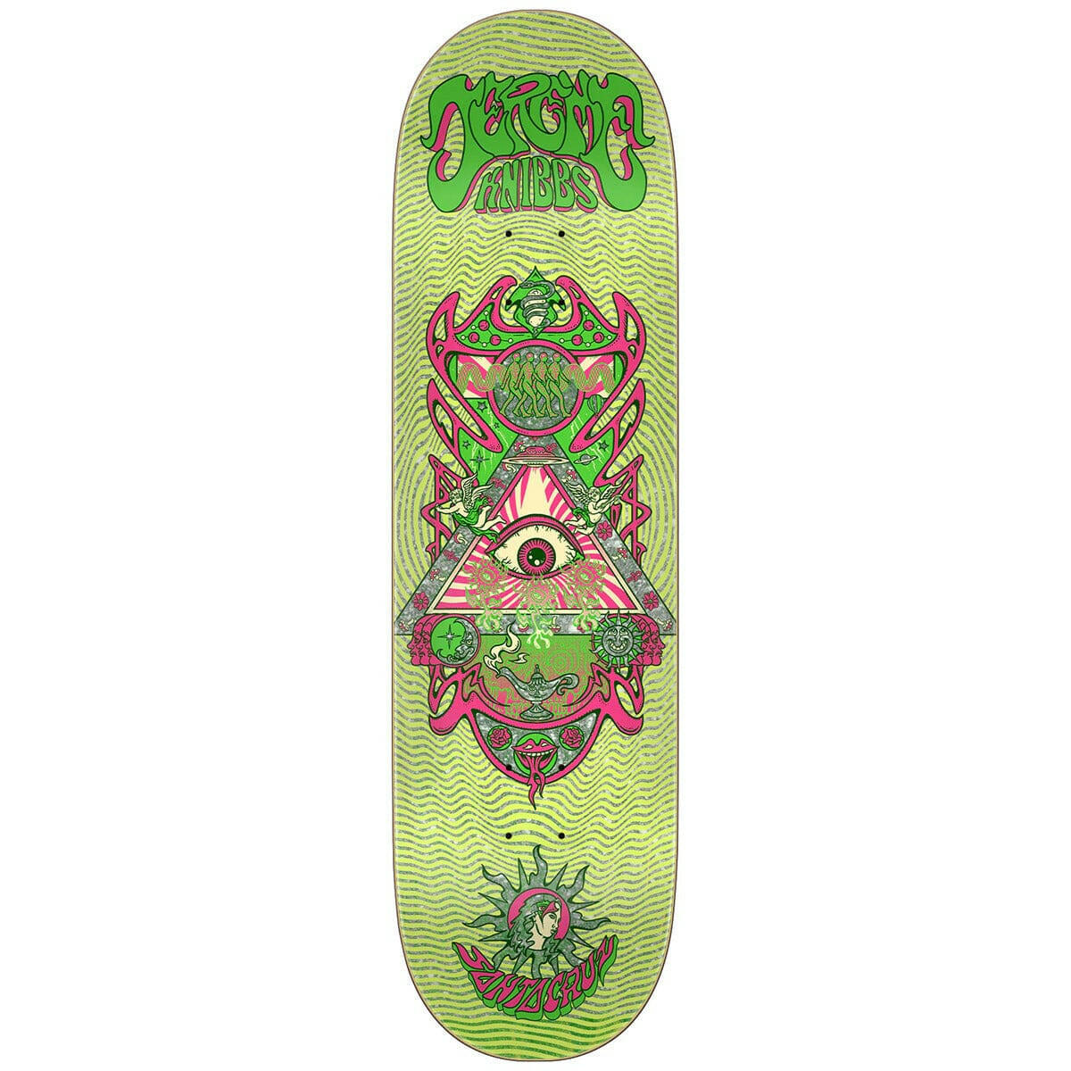 Santa Cruz - Jereme Knibbs Minds Eye VX 8.5 Skateboard Deck.